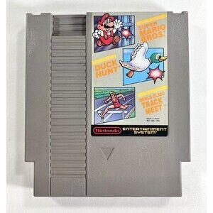 Super Mario Bros-Duck Hunt-World Class Track Meet Vintage NES Cartridge Tested